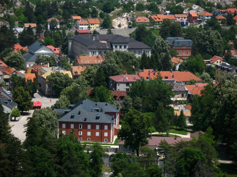 Цетинье до моря СК км