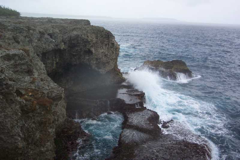 Lifou falaises Xodre - Новая Каледония фото #4303