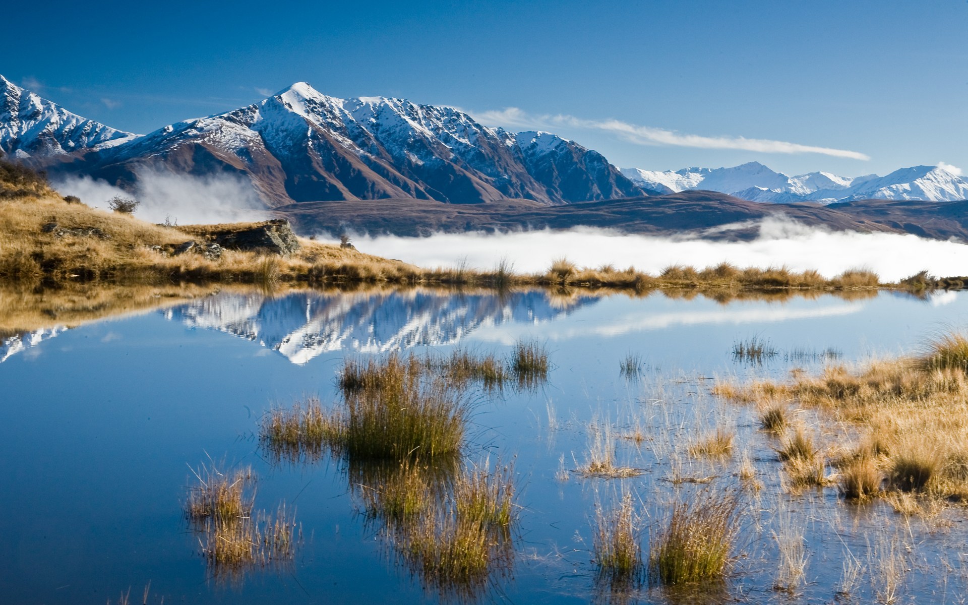 Sidelined_Landscape, Mt Cook, New Zealand без смс