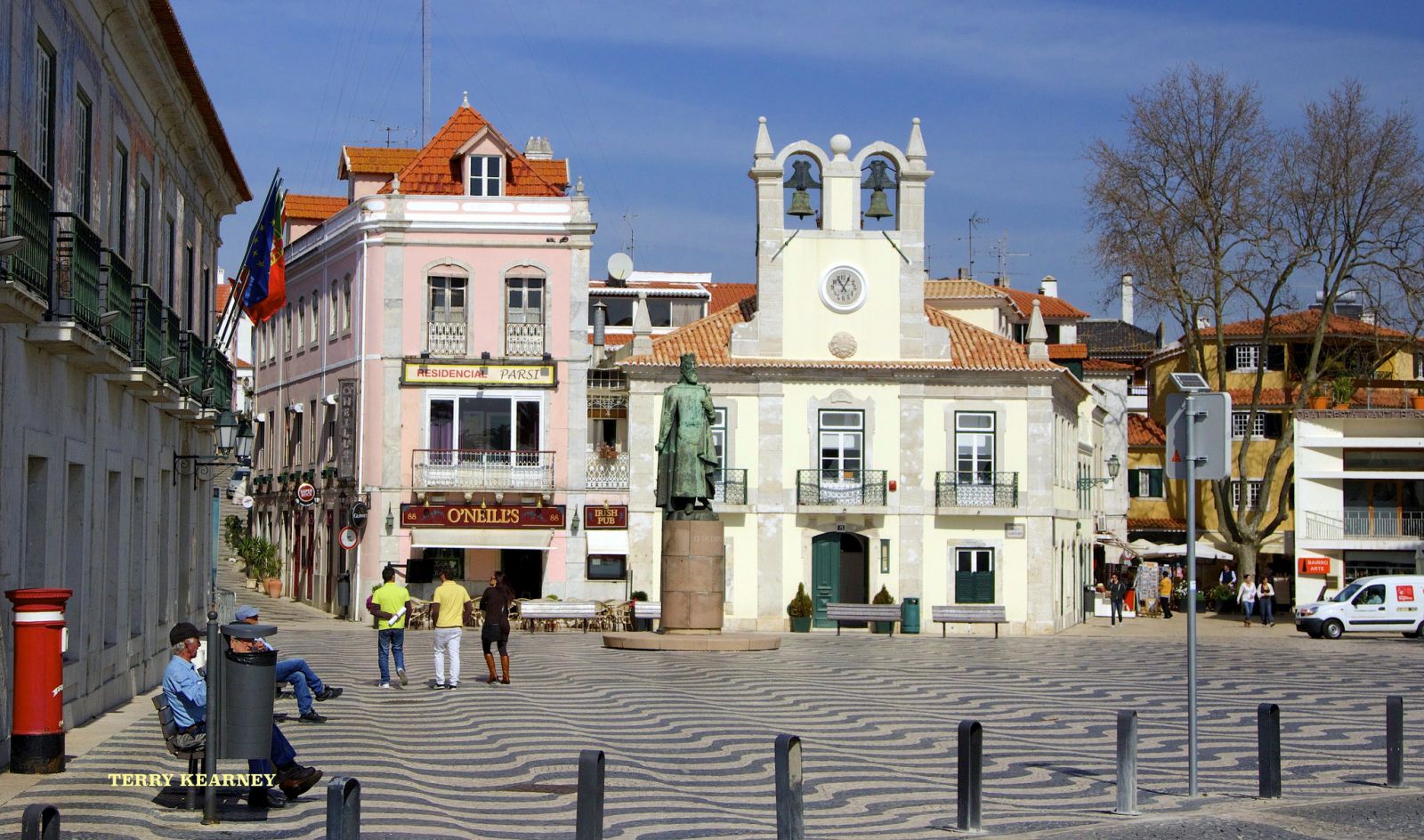 Центральная площадь Кашкайша - Кашкайш, Португалия фото #32761