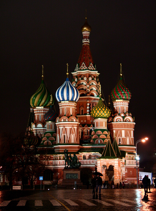 The Basil basilic on the Red Square in Moscow - Москва, Россия фото #2583