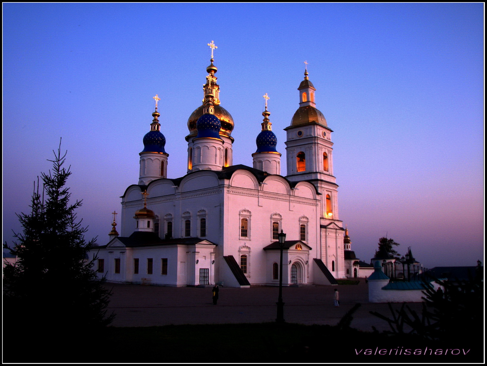 Софийско-Успенский Собор в закате - Тобольск, Россия фото #2811