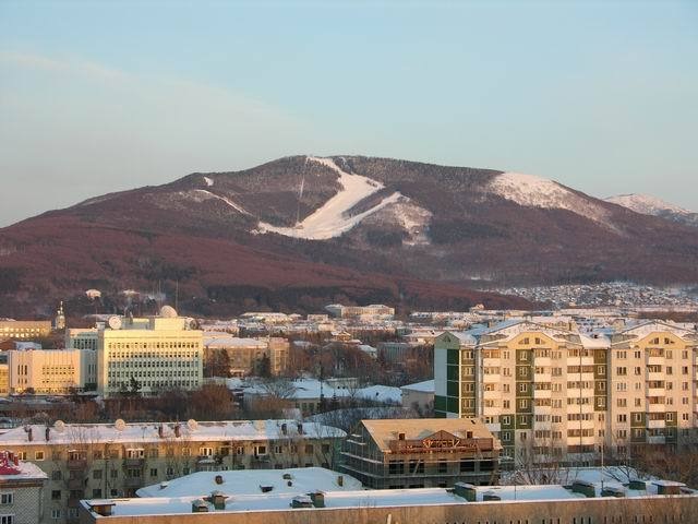 Южно сахалинск горы