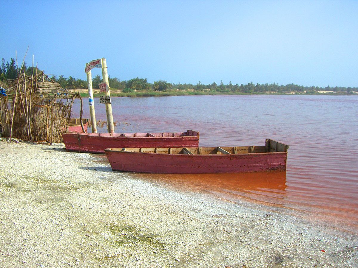 Озеро Ретба - Сенегал фото #8214