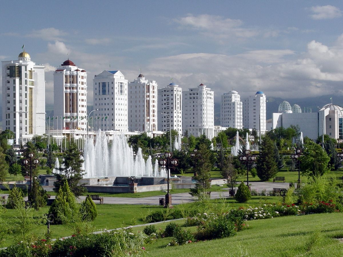 Ашхабад города Туркмении