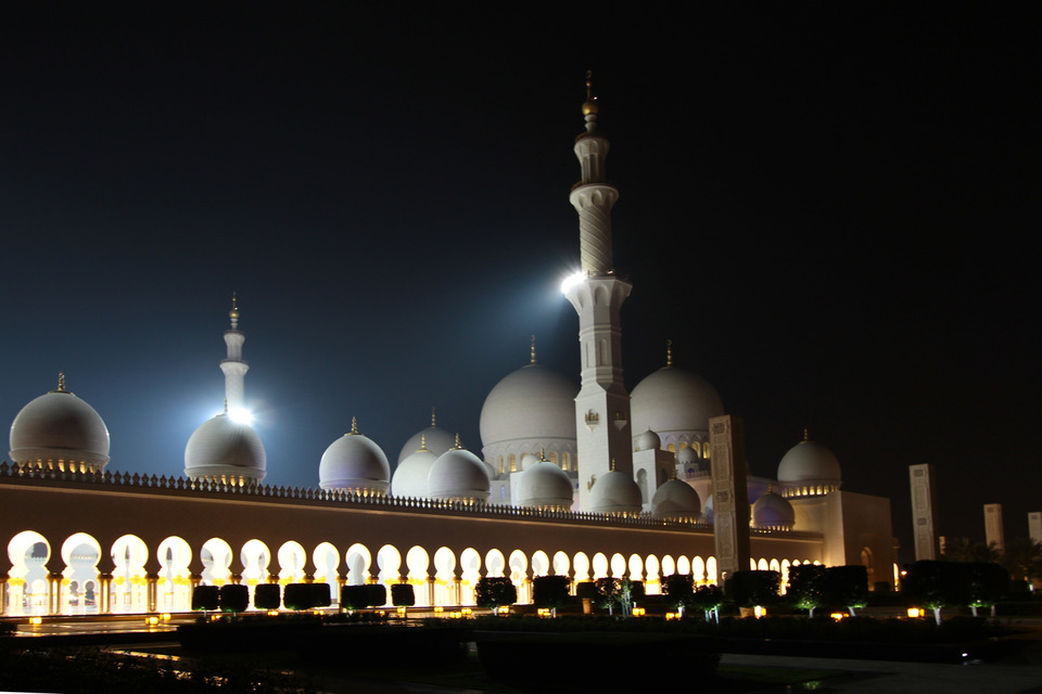 Мечеть - Абу Даби, ОАЭ фото #5718