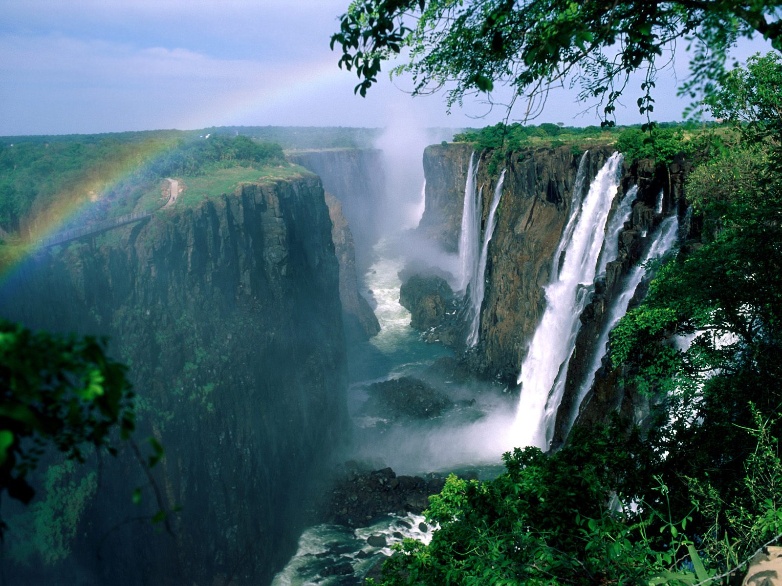 Виктория водопад, Зимбабве фото #17687