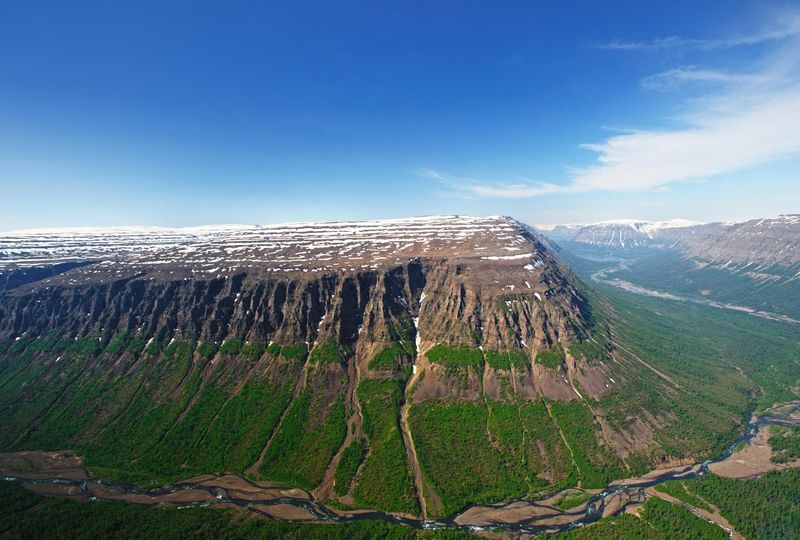 Красноярский край, Плато Путорана, Среднесибирское плоскогорье